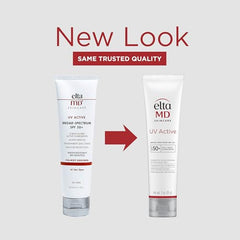 Aplicación suave en la piel, EltaMD UV Active para actividades al aire libre.