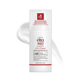 EltaMD UV Clear, bote de tamaño viaje, protección diaria ligera para piel sensible.