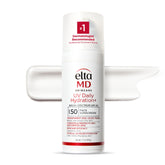 EltaMD UV Daily Hydration+ bouteille élégante facilitant l'application quotidienne et hydratante.