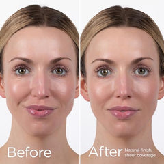 Finition transparente au zinc oxide par EltaMD UV Physical