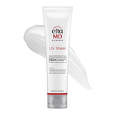 EltaMD UV Sheer para rostro: acabado mate y SPF 50+ sin residuo blanco.