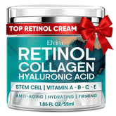 Elvira Retinol crema en bote para uso diario y piel más firme.