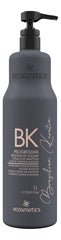EMAX ECOSMETICS Deluxe Keratin: botella para alisado profesional y control del frizz.