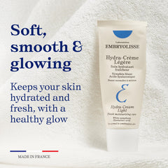 Embryolisse Hydra-Crema Ligera, aplicación diaria suave para rostro.