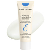 Embryolisse mascarilla hidratante intensa, textura gel suave para hidratación profunda.