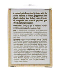 Eminence bálsamo labial con aceite de girasol para hidratación prolongada.