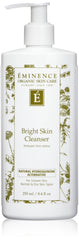Eminence Bright Skin Cleanser en envase; limpieza suave para piel normal a seca.