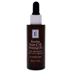Eminence huile Rosehip Triple C+E, texture légère pour nourrir l'épiderme en douceur.