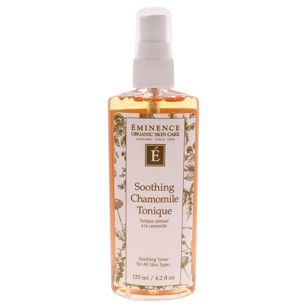 Eminence Soothing Chamomile Tonique bottle, calming skin and balanced complexion.