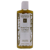 Botella de Eminence Stone Crop Gel Wash, limpieza suave para piel sensible y equilibrada.