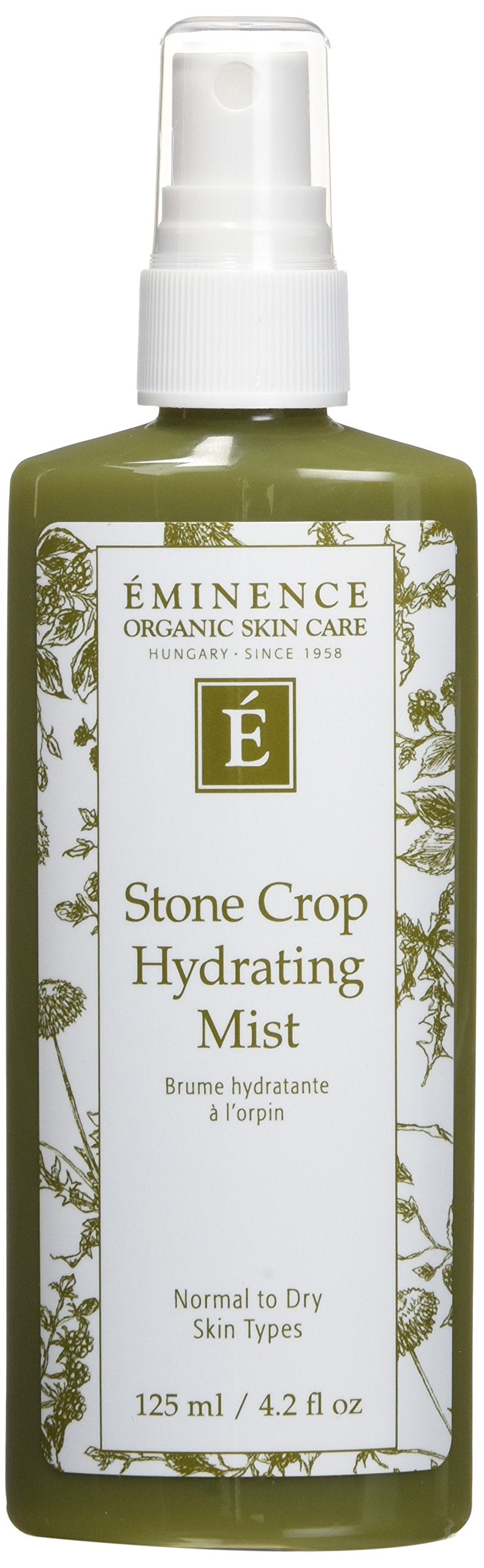 Eminence Stone Crop Bruma Hidratante, botella lista para hidratación diaria.