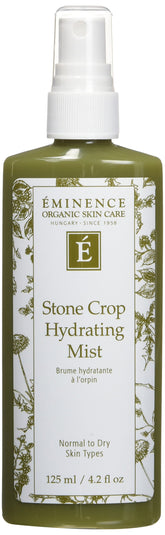 Eminence Stone Crop Bruma Hidratante, botella lista para hidratación diaria.