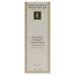 Dermafoliant Eminence, pellets exfoliantes visibles para limpieza suave.