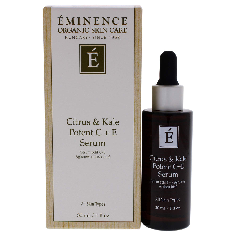 Eminence suero cítrico-kale frasco de absorción rápida para piel suave