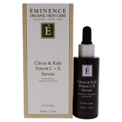 Eminence suero cítrico-kale frasco de absorción rápida para piel suave