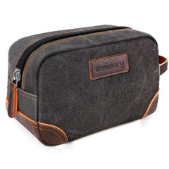 emissary bolsa higiene canvas hombre, ideal para viaje y organización