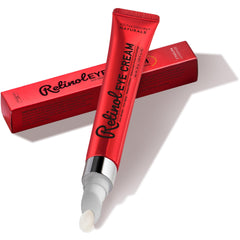 Enaskin Naturals Retinol Ojos crema en tubo, reducción visible de líneas.
