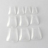 Puntas enforten pato cristal claras para un acabado natural y duradero.