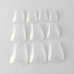 Puntas enforten pato cristal claras para un acabado natural y duradero.