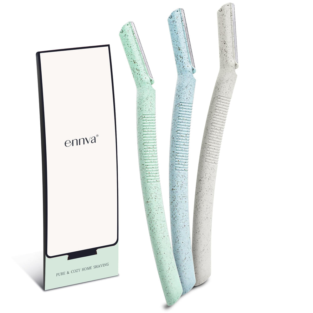 Afeitadora facial ENNVA Dermaplane con hoja protegida para uso suave