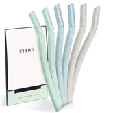 ENNVA Dermaplane Razor frente: afeitado suave para piel sensible.