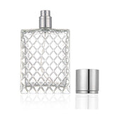Frasco Enslz de perfume en vidrio 100 ml con atomizador de niebla fina.