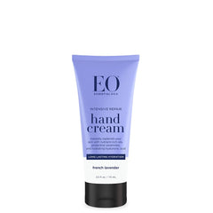 EO crema de manos Lavanda, envase frontal, hidratación suave para manos