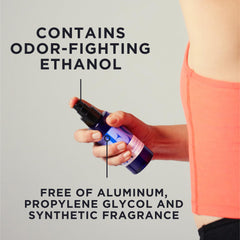 EO Déodorant Lavande – spray pour application rapide et efficace.