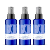 EO Organic Deodorant Spray lavender bottle, calming aroma for all-day freshness.