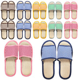 Pantuflas Eorbow para casa, ideal para huéspedes y uso diario con comodidad.