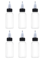 EOSAU botellas dosificadoras de 1oz con tapa giratoria para dosificar con precisión.