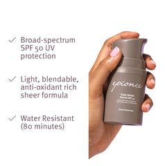 Epionce Daily Shield SPF50 – protection UV à large spectre parfaite pour le quotidien.