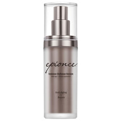 Epionce Intense Defense Serum en botella, lista para hidratar la piel diaria.