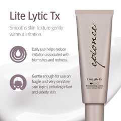 Epionce Lite Lytic Tx mejora la textura de la piel y suaviza imperfecciones visibles