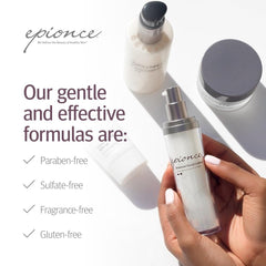 Epionce Renewal Lite Loción Facial: envase compacto para rutina diaria de cuidado facial.