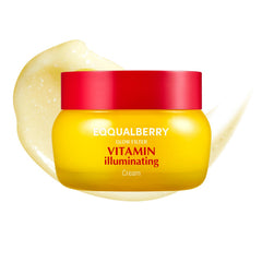 EQQUALBERRY crema iluminadora con vitamina C para piel radiante