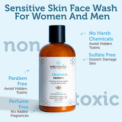 Era Organics Acide Hyaluronique et Aloé Vera – nettoyant visage hydratant sans dessèchement.