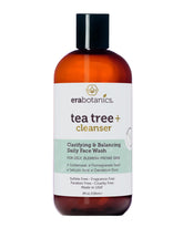 Era Organics botella lavando cara con árbol de té para uso diario