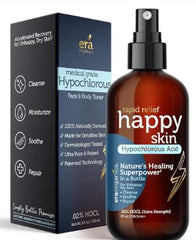 Era Organics Happy Skin Toner: botella de 8oz para uso diario en piel sensible.