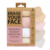 ERASE YOUR FACE: toallas microfibra con agua para desmaquillado suave