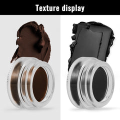 Delineador gel marrón Erinde: color duradero 24h, incluso con sudor.