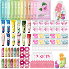 Erinde kit completo para fiesta spa para niñas, ideal para reuniones en casa.