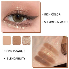 Erinde sombras neutras nude que complementan cualquier tono de piel.