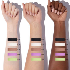 Erinde Sombras de ojos textura cremosa que se difumina fácilmente.