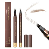 Espoce lápiz cejas 4 puntas para trazos naturales.