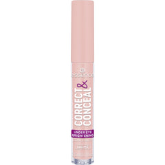 essence Corrector Iluminador, textura ligera para aplicación suave.