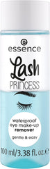 Desmaquillante de ojos Lash Princess impermeable de essence, elimina maquillaje resistente con suavidad.