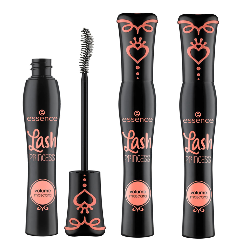 essence máscara Lash Princess Volumen en paquete de tres para reposición