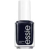 Esmalte essie After School Boy Blazer en botella, acabado azul negro intenso para estilo sofisticado.