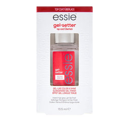 essie capa superior de gel en escena protege la manicura